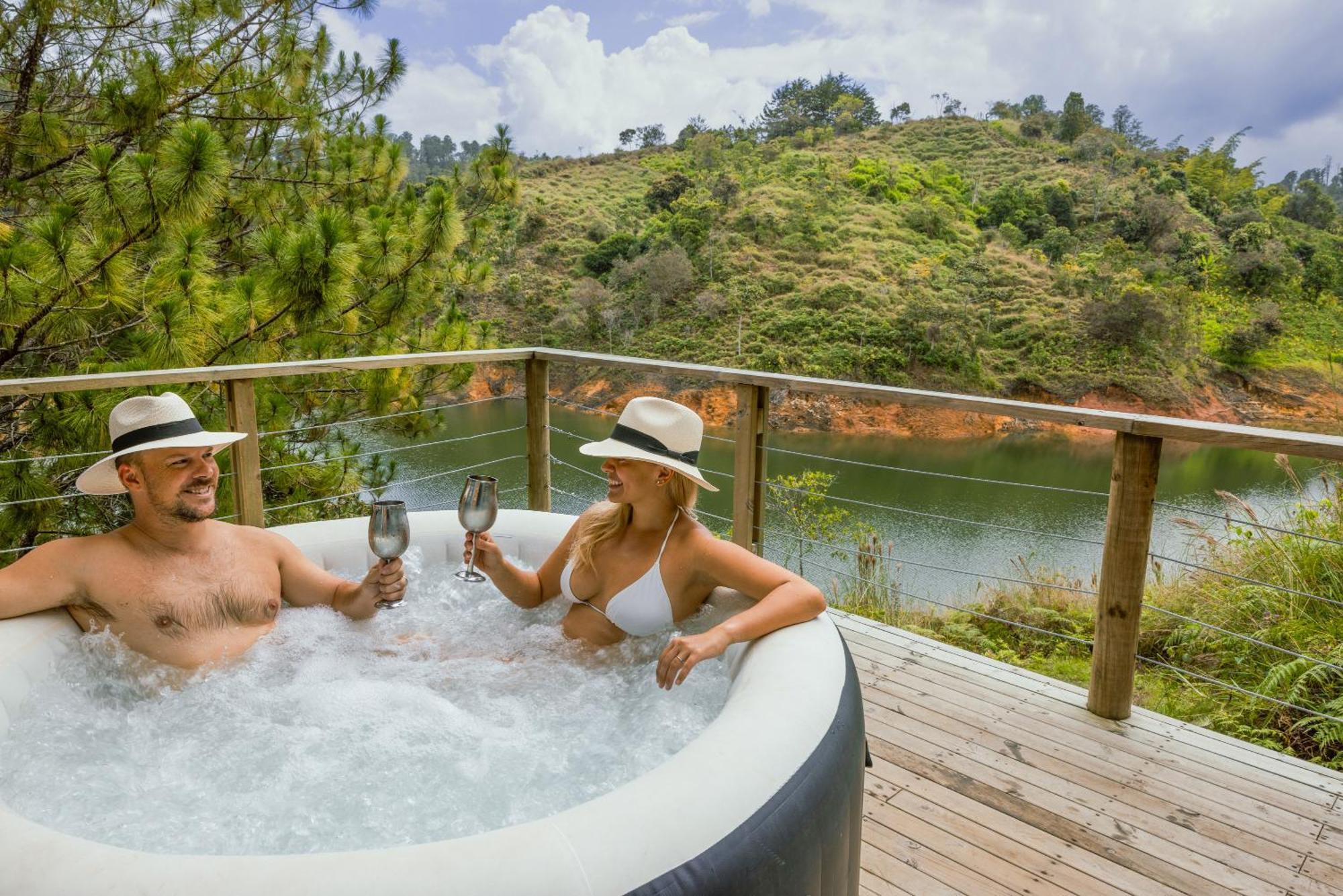 Villa Refugio Himalaya - Guatapé Esterno foto